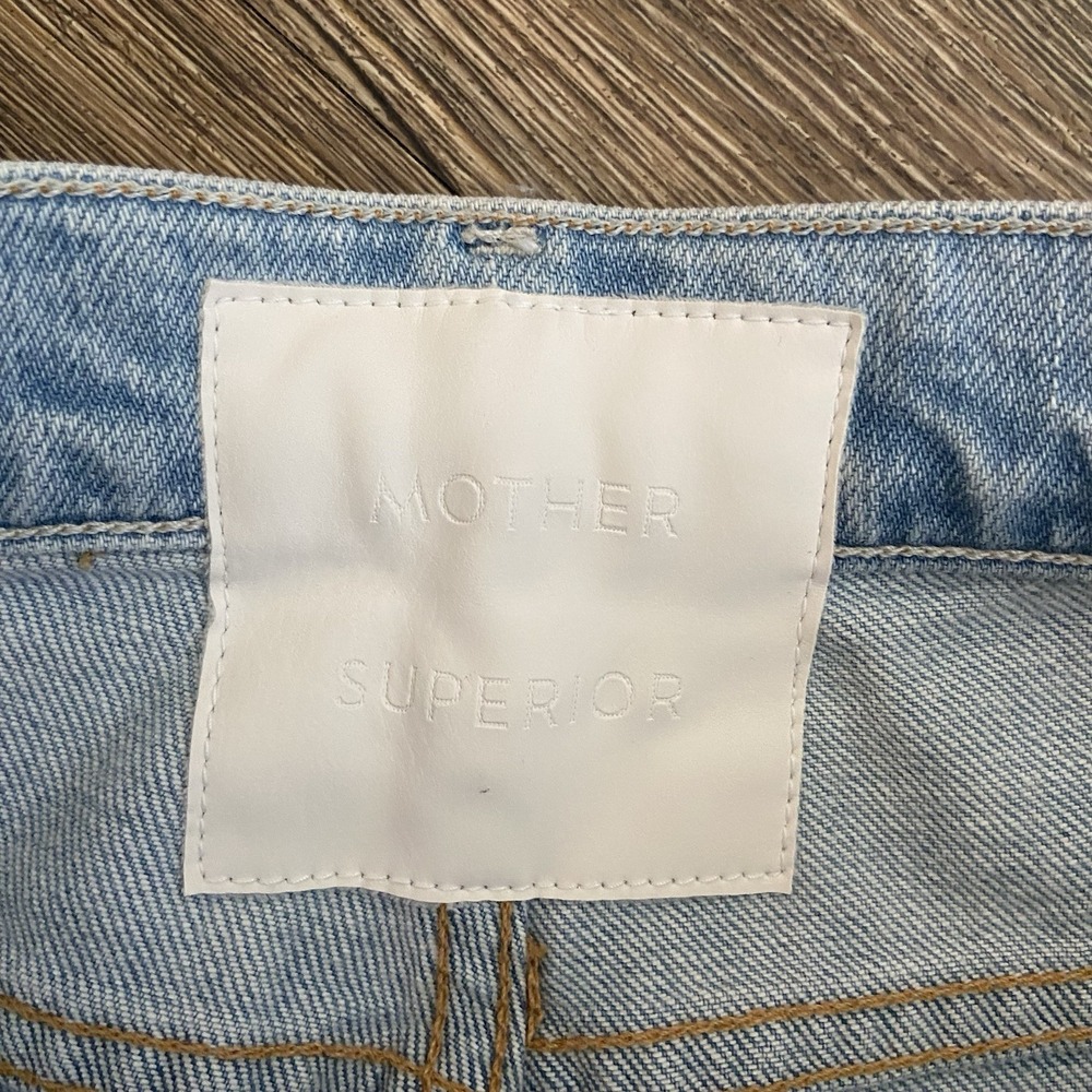 Mother SUPERIOR Denim The Fly Cut Tomcat Roller Reap What You Sow Size 26 - Picture 8 of 13